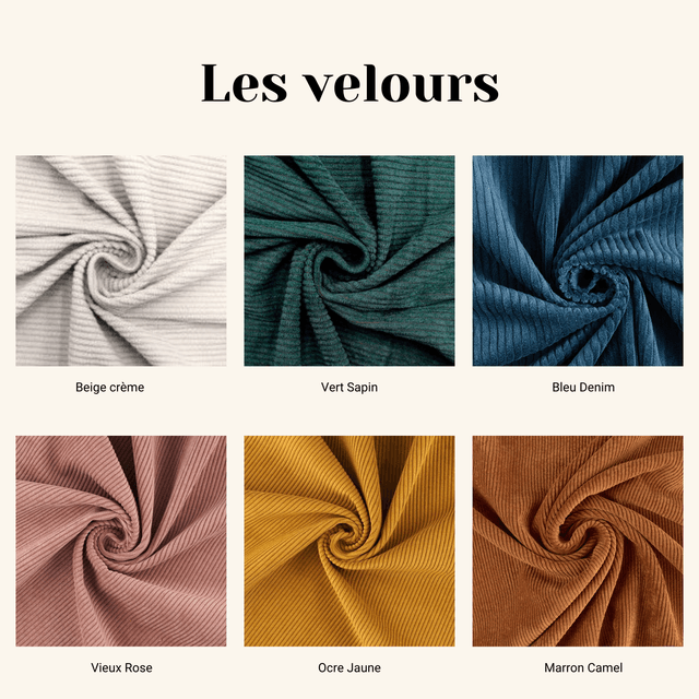 Maxi-trousse velours à créer à votre image