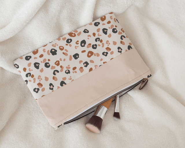 Pochette plate personnalisable Sable / Fauve