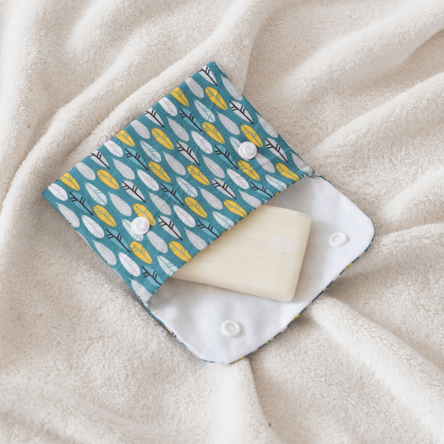 Pochette à savon Feuilles 