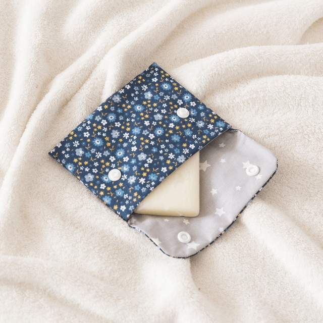 Pochette à savon Perce-neige