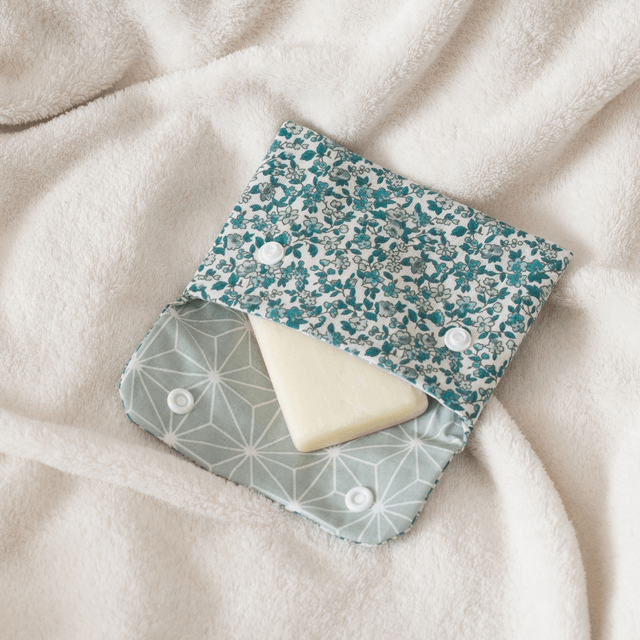 Pochette à savon Hellébore