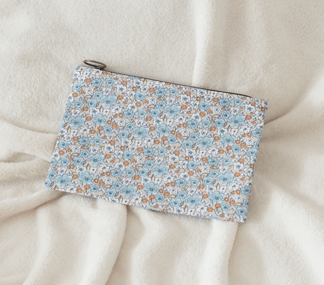 Pochette plate Hortensia