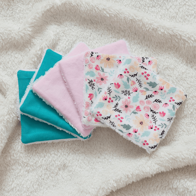 Lot de 6 cotons - Collection Églantine