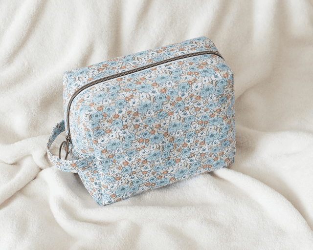 Trousse toilette - Hortensia